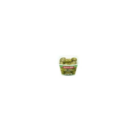Zelené olivy Halkidiky - s kôstkou "Gigant" MADAMA OLIVA 250gr.