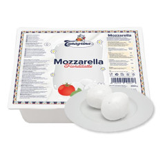 Mozzarella guličky FIOR DI LATTE 100 gr.vanička 3 kg Tanagrina