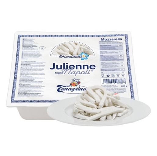 Mozzarella FDL 2,5 kg julienne NAPOLI TANAGRINA