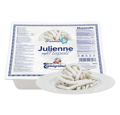 Mozzarella FDL 2,5 kg julienne NAPOLI TANAGRINA