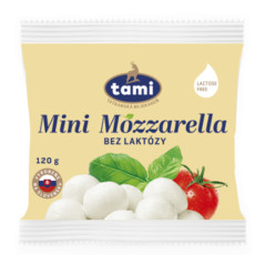 Mozzarella gulicky 120 gr.lacto free ,,TAMI"