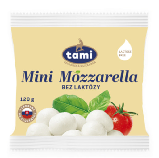 Mozzarella gulicky 120 gr.lacto free ,,TAMI"