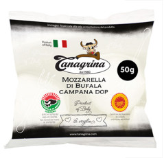 Mozzarella bufala 5x50 gr (balenie 250gr)