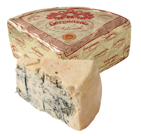 Gorgonzola 1/8 d.o.p. pravá talianska  +/- 1,5 kg.