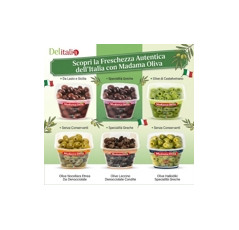 Letný MIX - Olivy 12x200gr MADAMA OLIVA
