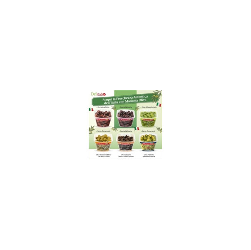 Letný MIX - Olivy 12x200gr MADAMA OLIVA