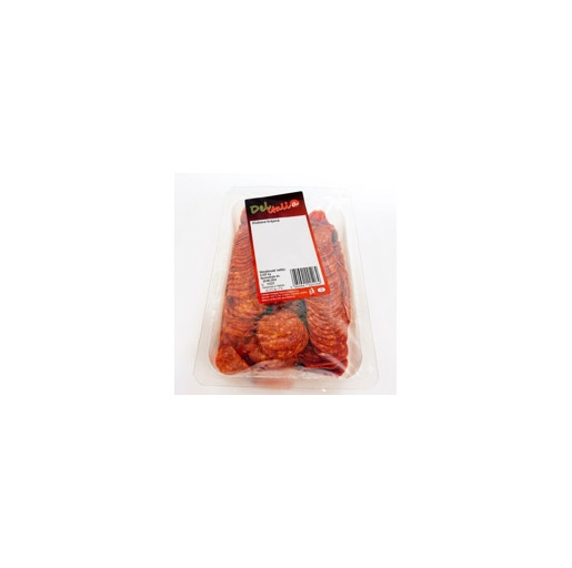 Klobása na pizzu krajana +/- 500gr. DELITALIA