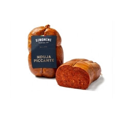 Klobása NDUJA pálivá  +/- 400gr "SIMONINI"