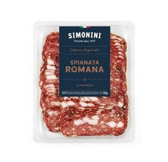 Saláma Spianata  KRÁJANÁ nepálivá 250gr.,,SIMONINI"