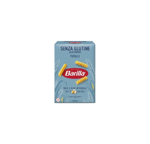 Fusilli 400 gr. BEZ GLUTENU BARILLA (cena/ks)