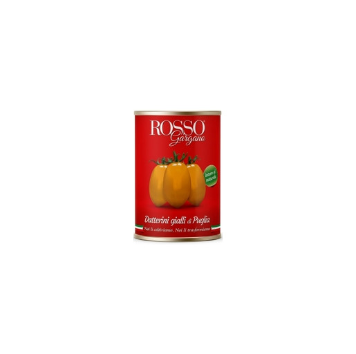 Lúpané paradajky žlté 400gr. "ROSSO GARGANO"